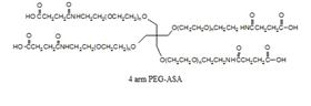 四臂-PEG-丁二酸單酰胺酯 4arm-PEG-ASA