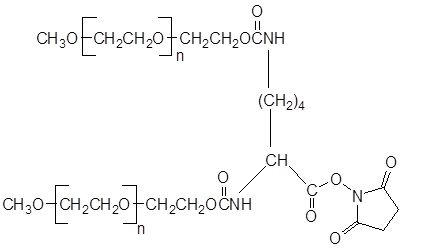 二(甲氧基聚乙二醇)-琥珀酰亞胺酯 MPEG2-NHS