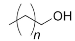 脂肪醇結(jié)構(gòu)示意