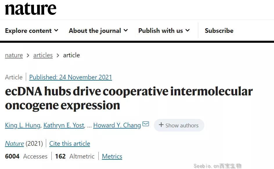 打開抗癌新思路！Nature：<font color='red'>ecDNA</font>“抱團行動”促使癌基因表達擴增