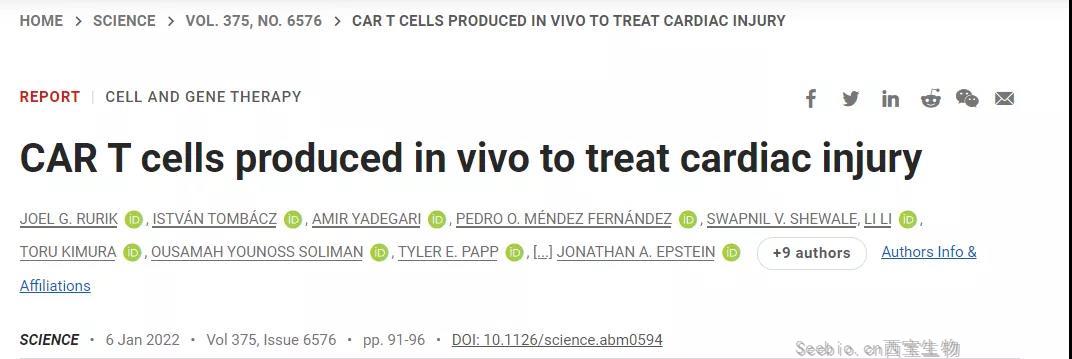 CAR-T技術再升級！無需體外編程T細胞，一針注射修復受損心臟，省錢又省心！