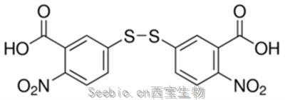 5,5'-二硫代雙(2-硝基苯甲酸) | CAS號： 69-78-3