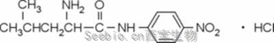 L-亮氨酰對硝基苯胺鹽酸鹽, L-Leucine p-nitroanilide hydrochloride, CAS號 16010-98-3